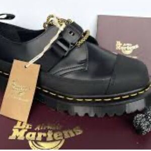 Dr. Martens Black Leather Boots